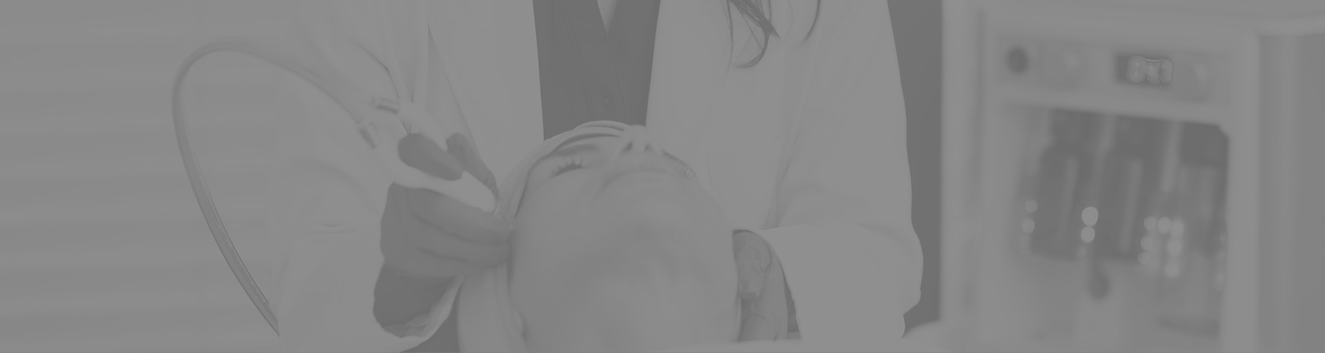 Facial treatment being performed by a professional.