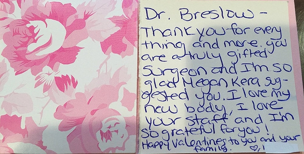 Plastic Surgery Testimonials