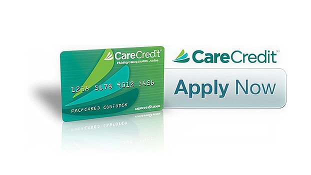 CareCredit card and apply button graphic