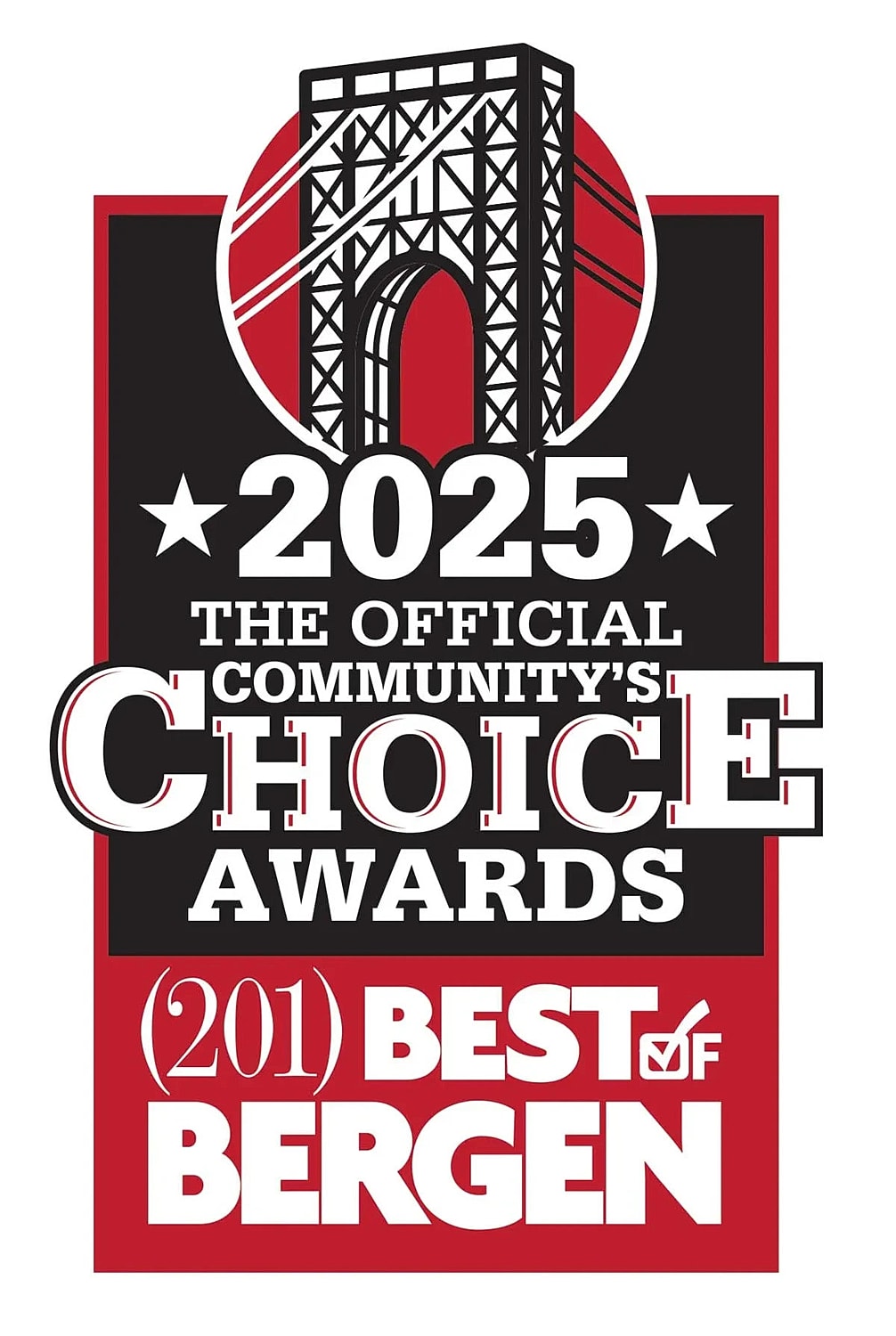 2025 Best of Bergen Choice Awards logo
