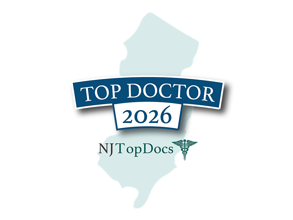 Top Doctor award logo for 2026 in New Jersey